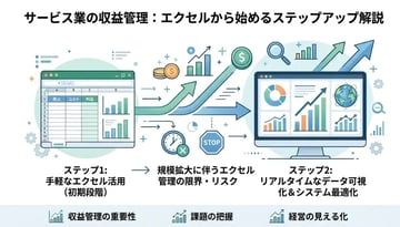 サービス業の収益管理とは？エクセルで始める簡単・効果的な実践手法